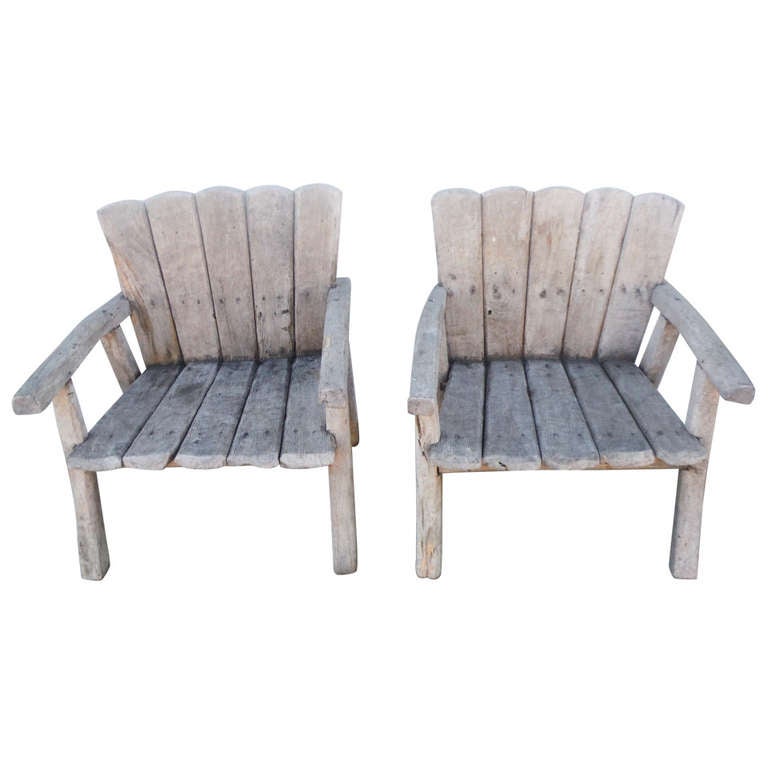 Children's Adirondack Vintage Chairs at 1stdibs