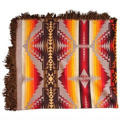 Early 1909 Cayuse Pendleton Indian Design Blanket