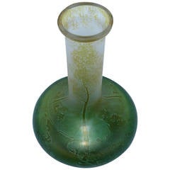 Rare 19th Century Art Glass Vase 4