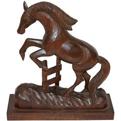 Amazing Hand-Carved Wood Horse 6