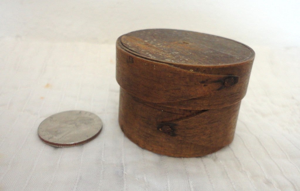 19th Century Fantastic & Rare Stack of 19thc Miniature  Shaker Pantry Boxes