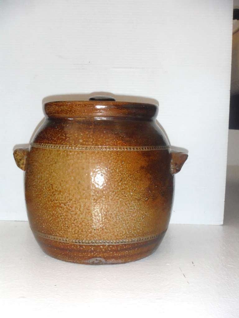 double bean pot lamp
