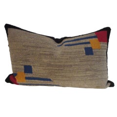 Hand Hooked Deco Rug Pillow