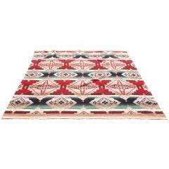 Fantastic Geometric Cotton  Beacon Indian Design Blanket