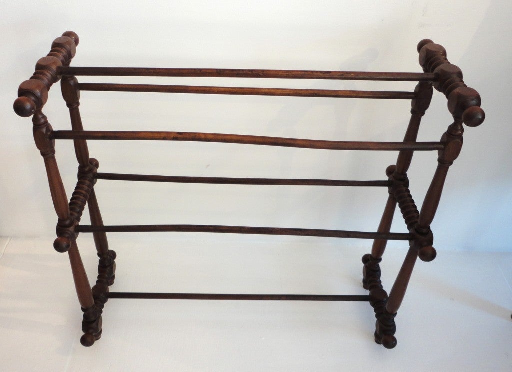 19thc Quilt/ Blanket Rack From Pennsylvania