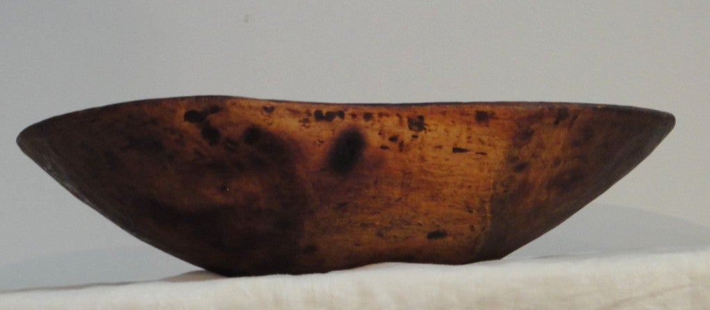 Early 19thc Large Dough Bowl From New England