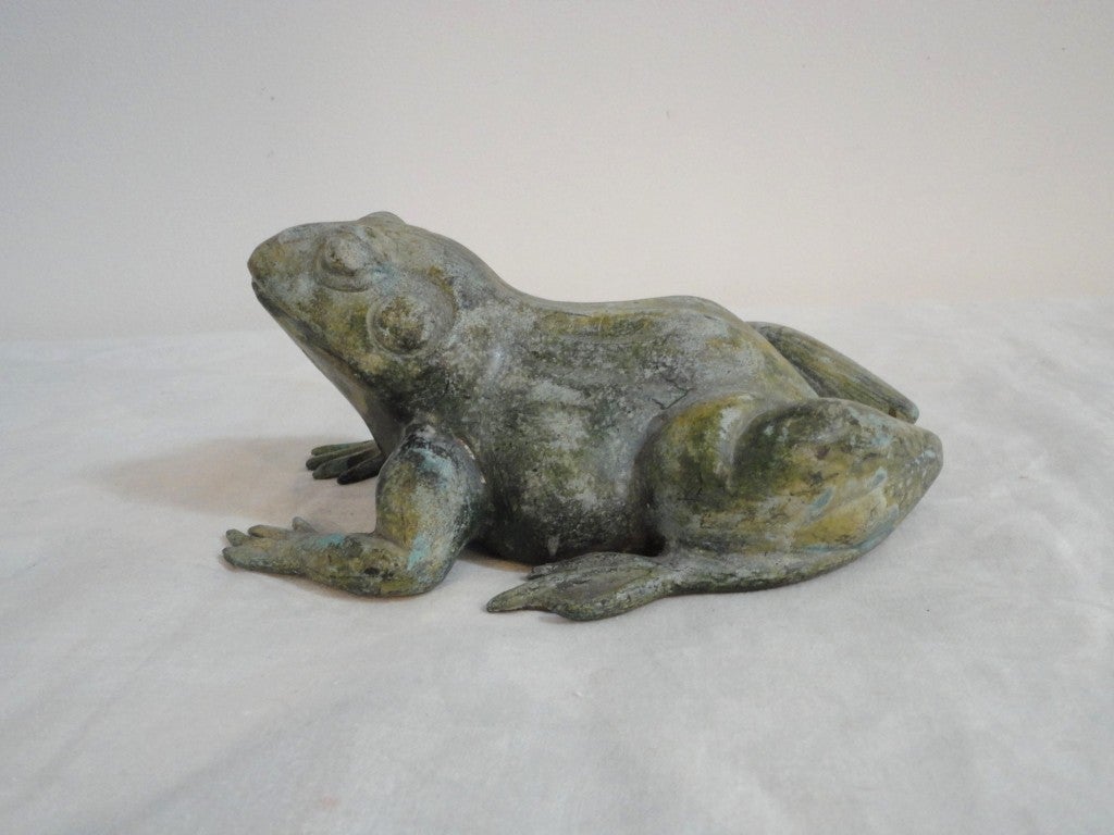 vintage frog sprinkler