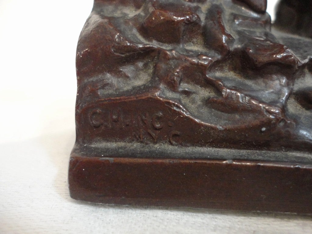 1928 gop elephant cast iron
