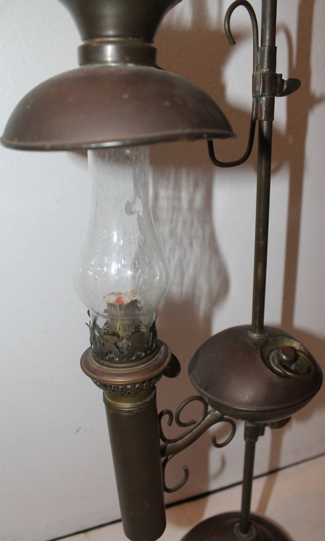 early american lamps