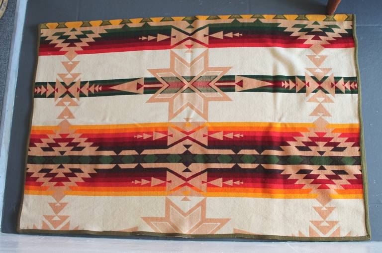 American Rare Pendleton Indian Design or Star Cayuse Camp Blanket