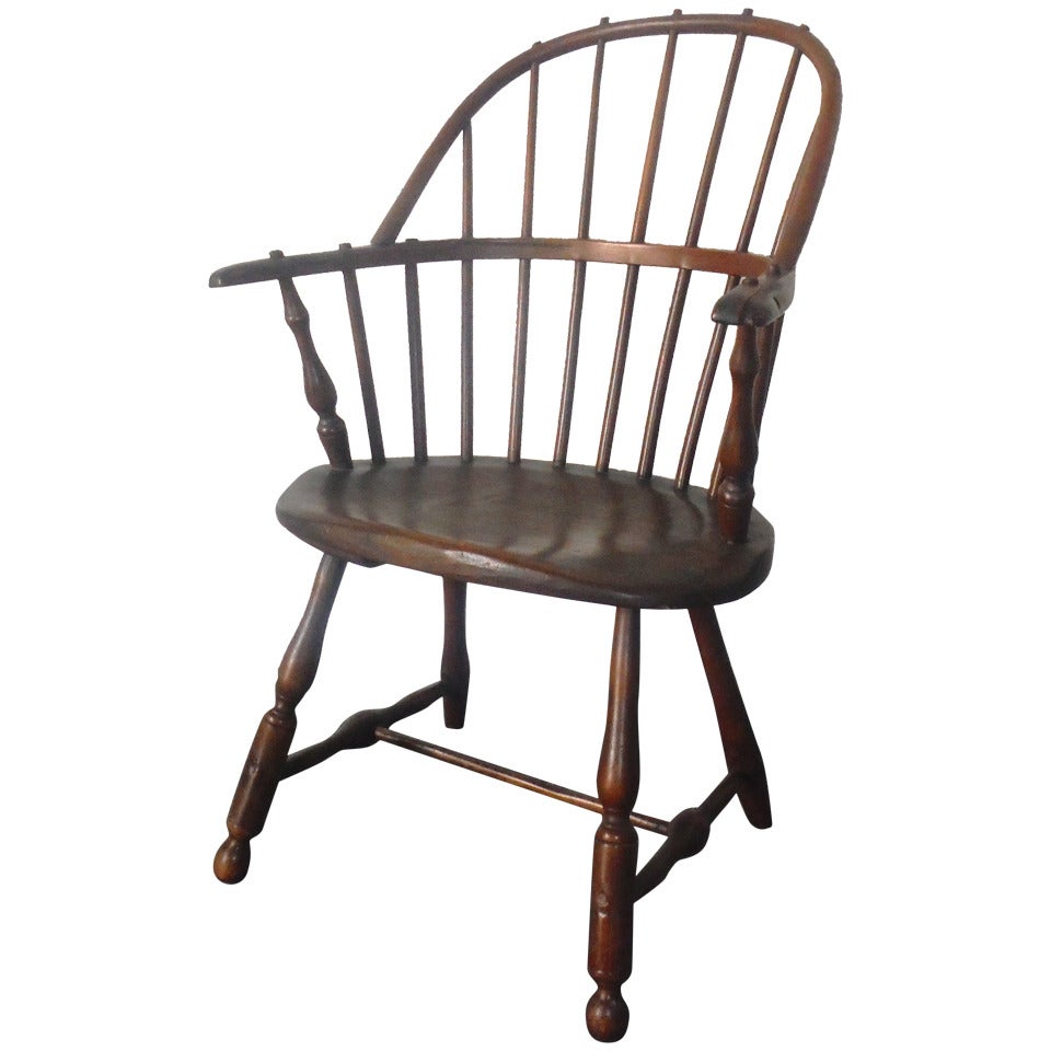 18th c. New England Sackback Windsor chair