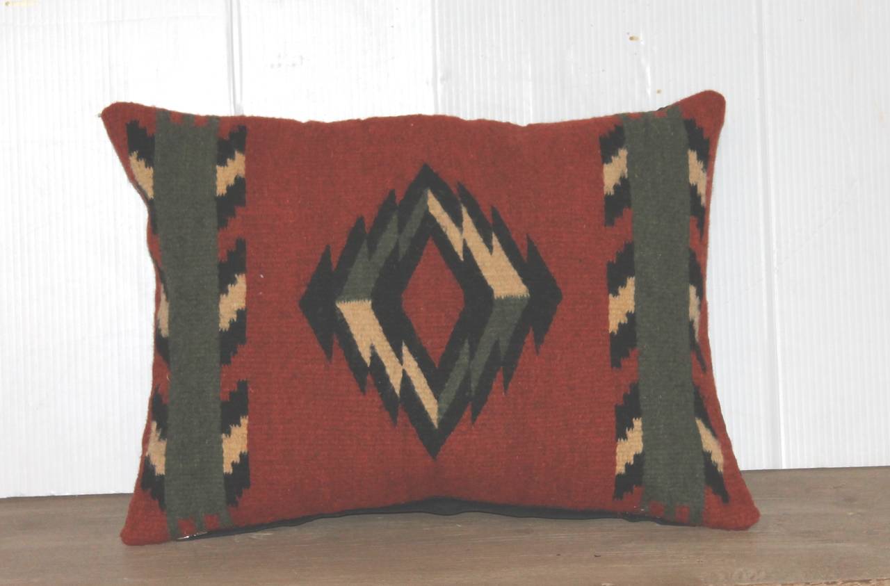 American Navajo Indian Weaving Pillows, a Group of Three