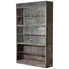 French Metal Bookcase French Metal Bookcase
