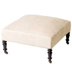 Antique Upholstered Ottoman