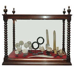 English Mahogany Display Case, circa 1820