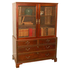 English Bookcase in Mahogany, circa 1820 10