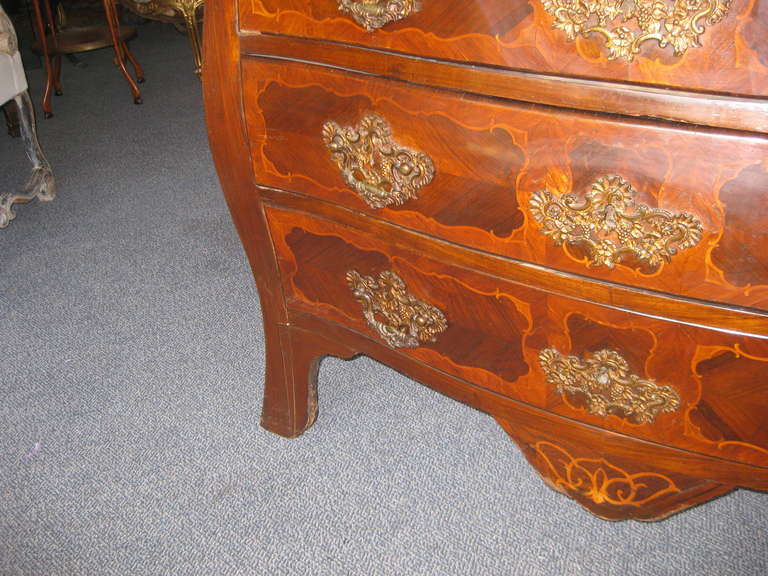 18th Century and Earlier 18th Century Ormolu Mounted Regency Commode For Sale