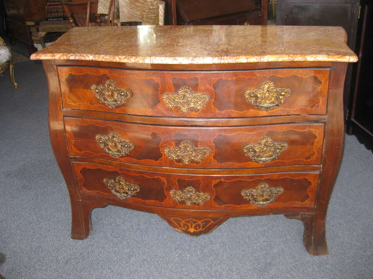 18th Century Ormolu Mounted Regency Commode For Sale 3