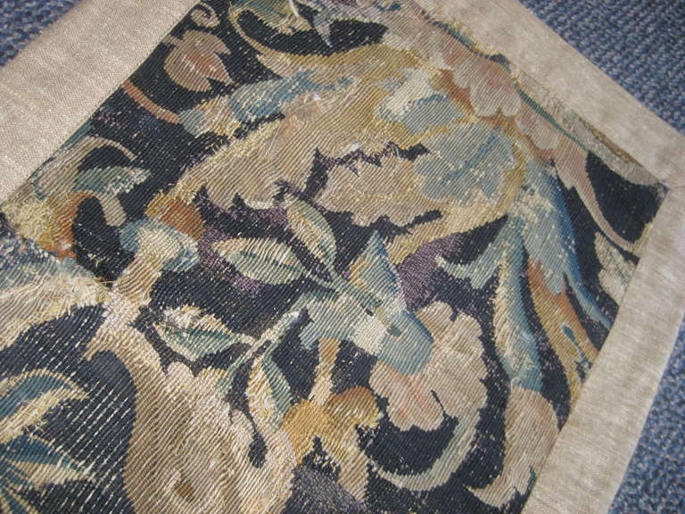 17th Century Tapestry Fragment Table Runner For Sale 2