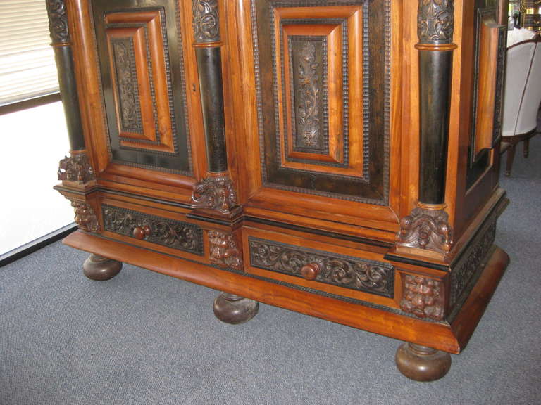 Beautiful Antique Dutch  Cabinet For Sale 4