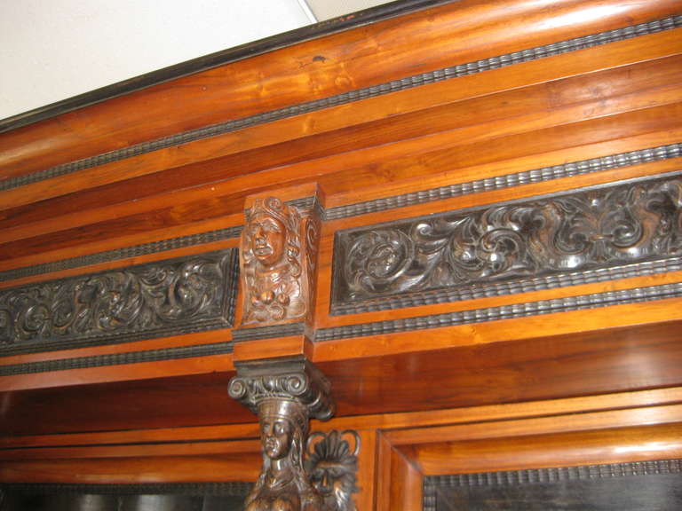 German Beautiful Antique Dutch  Cabinet For Sale