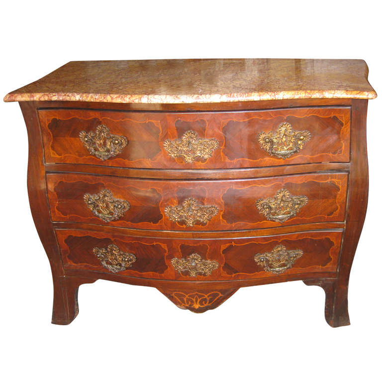 18th Century Ormolu Mounted Regency Commode For Sale