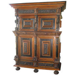 Beautiful Antique Dutch  Cabinet