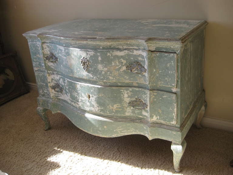 18th Century and Earlier Swedish Rococo Commode For Sale
