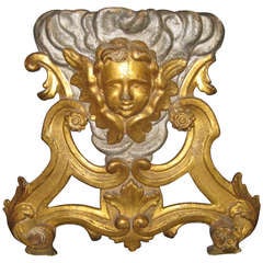 Cherub Fragment Wall Decoration