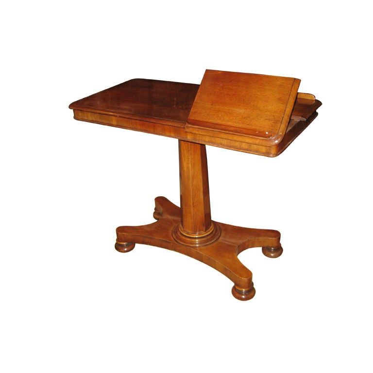 Early Victorian Mahogany Reading Table