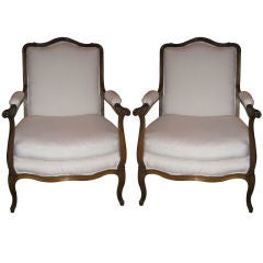 Pair of Italian Arm Chairs Pair of Italian Arm Chairs