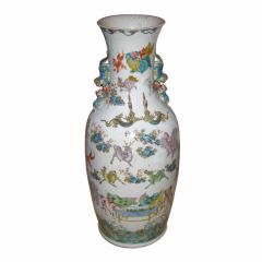 Massive 19th C Chinese Baluster Vase