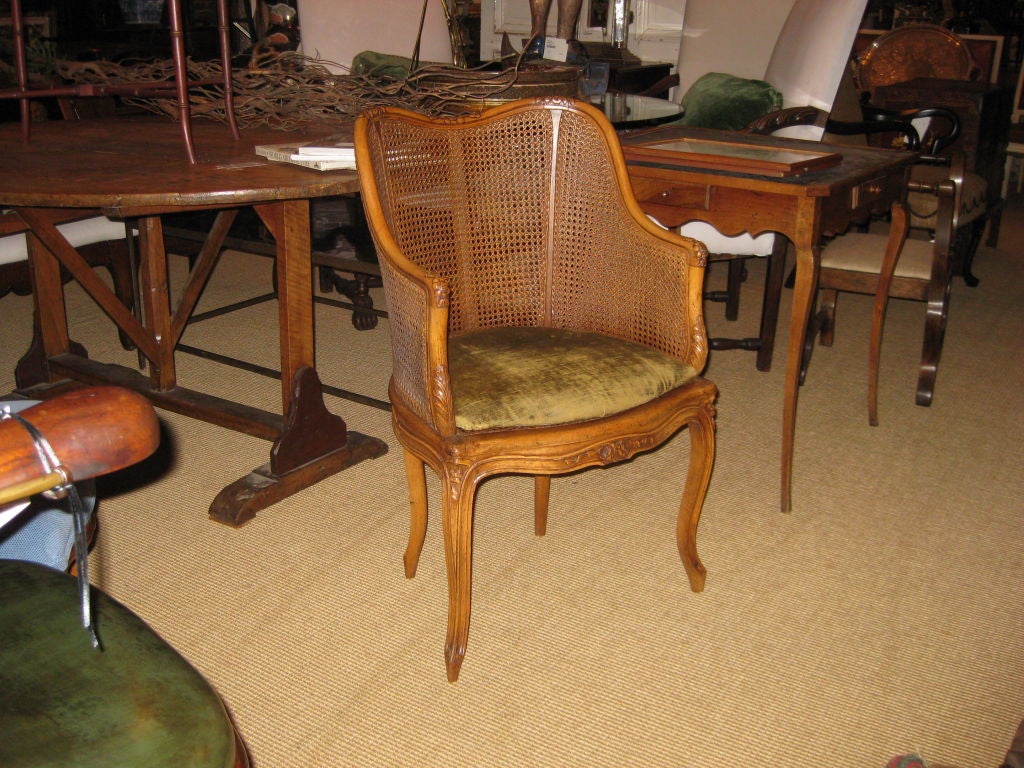 Fruitwood Desk Chair