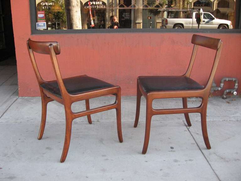 Set of Six Ole Wanscher Mid-Century Modern Danish Dining Chairs 5