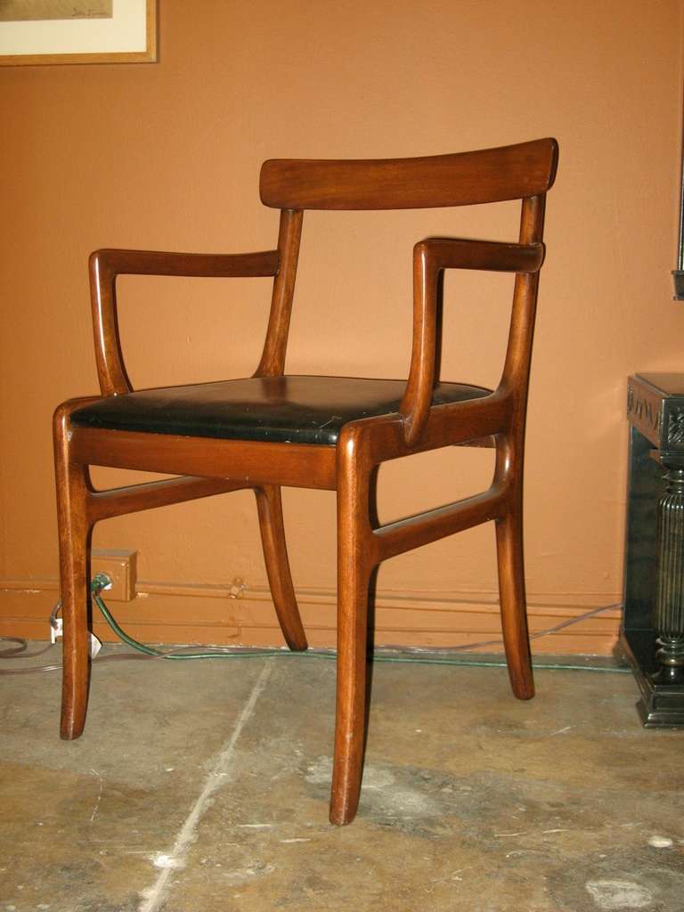 Ole Wanscher Single Danish Mid-Century Modern Armchair In Excellent Condition In Richmond, VA