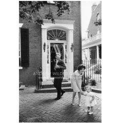  Jackie, JFK and Caroline in Georgetown #1 Washington, DC, 1959 by Mark Shaw