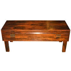 Swedish Rosewood Stand With Drawers Ca. 1970
