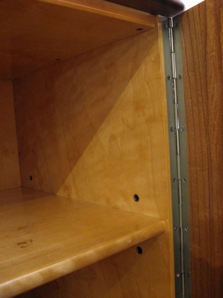 Swedish Mid-Century Modern Storage Cabinet in Carpathian Elm 4