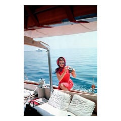 Jackie Kennedy in Portofino, 1961. Photo by Mark Shaw