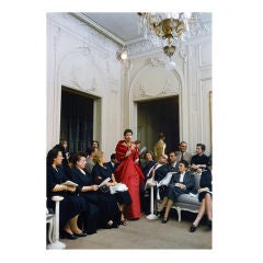 Mark Shaw - Christian Dior Couture Show-Paris, 1954 #2