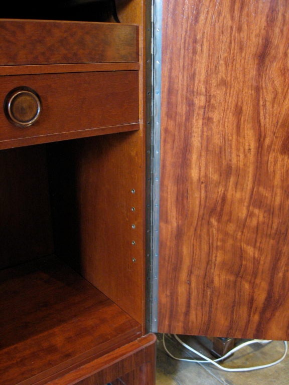 Swedish Art Moderne Cherry Wood Storage Cabinet ca. 1940 3