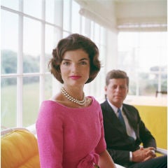 Jackie and JFK Portrait #4 by Mark Shaw. Hyannis Port, 1959