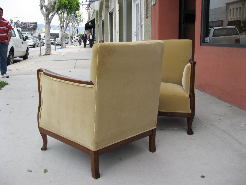Pair of Swedish Art Deco/Moderne Armchairs 2