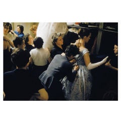 Mark Shaw - Backstage at Pierre Balmain- Paris, 1954 #7