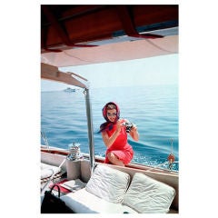 Jackie Kennedy in Portofino 1961#1 Editioned Photo by Mark Shaw