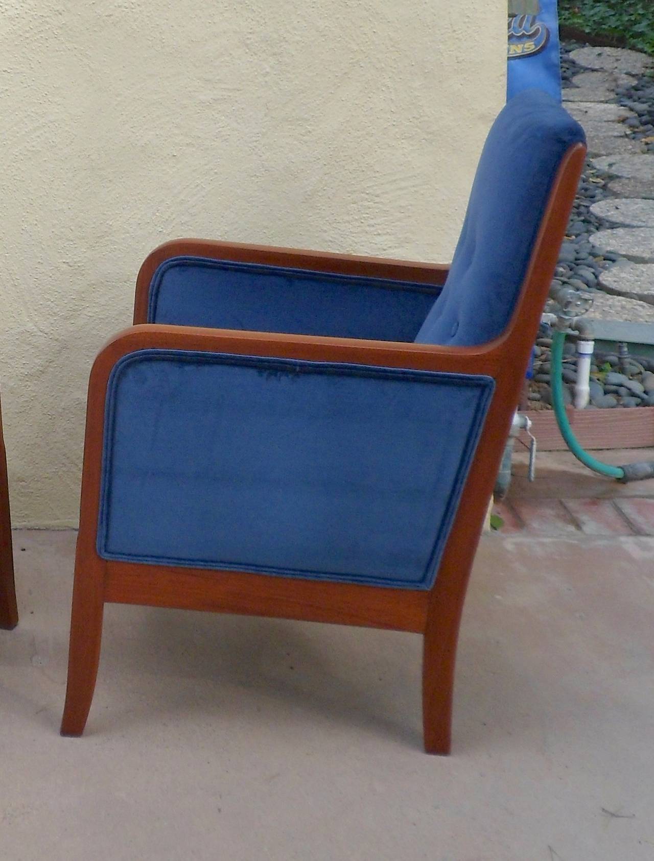 Pair of Small Scale Swedish Art Deco Armchairs, circa 1920 4