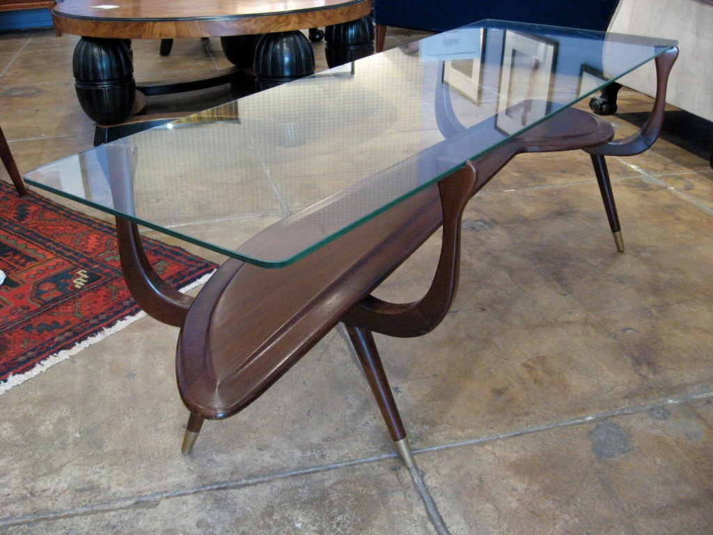 Argentine Mid-Century  "Mesita Hacha" Coffee Table by Bonta
