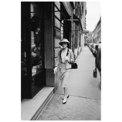 Mark Shaw-Editioned Portrait of Coco Chanel #14 , Paris, 1957