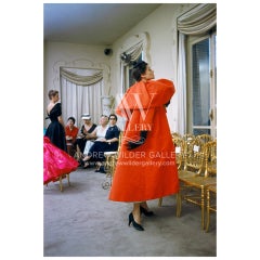 Photograph by Mark Shaw- Salon of Balenciaga- Paris, 1954 #1