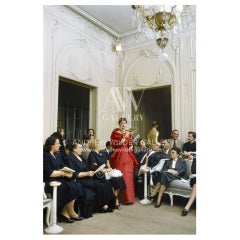 Mark Shaw - Christian Dior Couture Show-Paris, 1954 #2